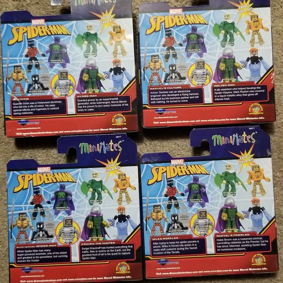 MARVEL MINIMATES WAVE 77 SET OF 4 TWO-PACKS - Picture 2 of 3